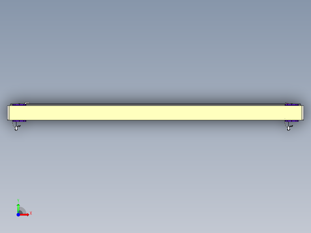 威洛博VL系列直线电机模组-2VL17E2-S3000前视图