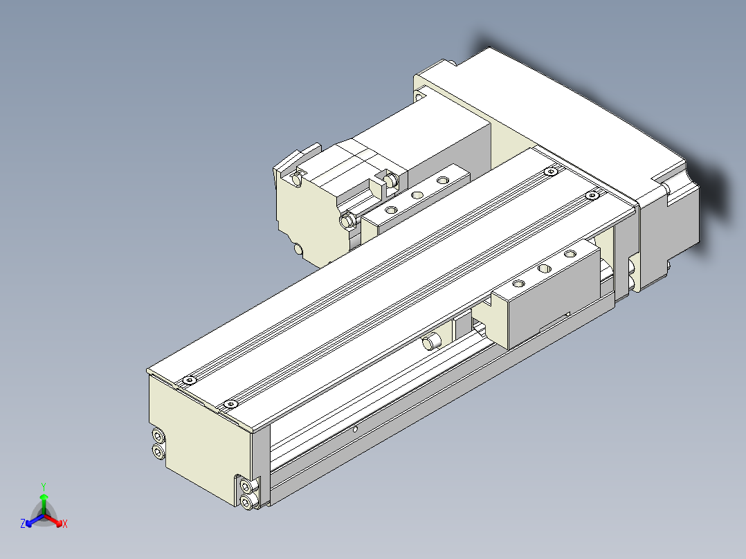 钢基模组-TPA-KNR-6005C-200A1-ML-H1正等轴测图