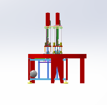 塑料彩盒自动热压成型设备sw17