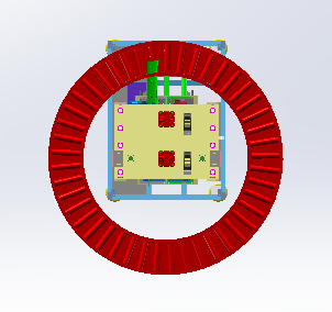 塑料彩盒自动热压成型设备sw17