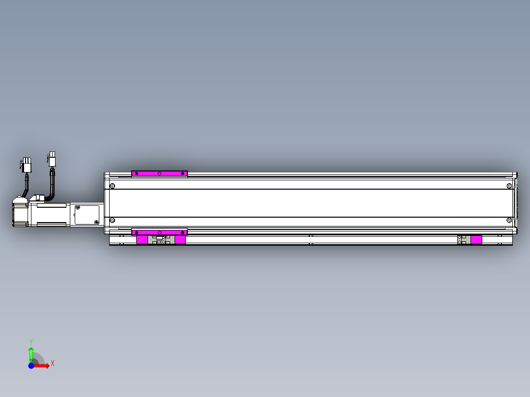 威洛博QF系列模组QF10-Lxx-C-S480-BC-ZP10-C3前视图