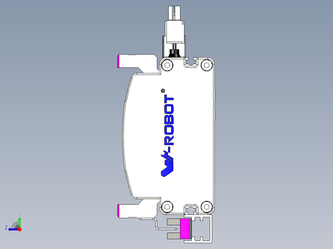 威洛博QF系列模组QF10-Lxx-C-S480-BC-ZP10-C3右视图