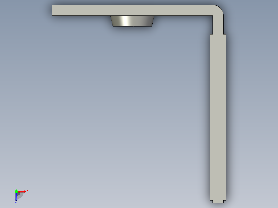 基恩士CV-030plate1_kc图纸模型俯视图