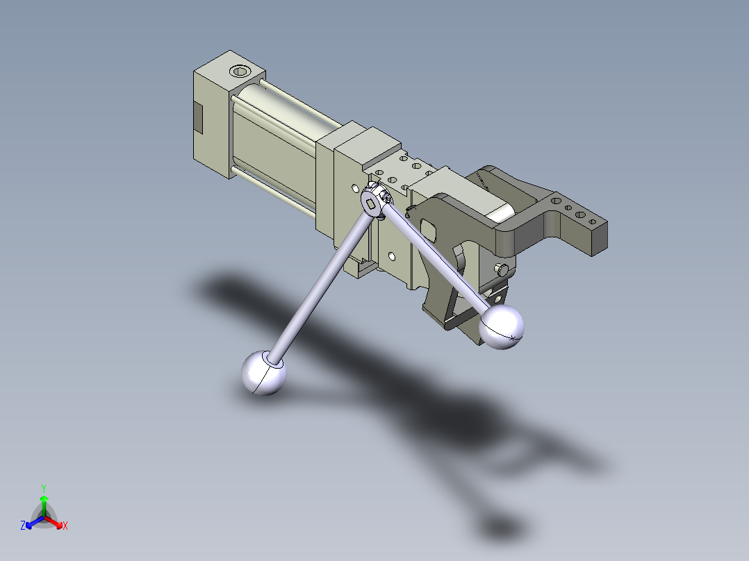 德克斯TUNKERS气缸数模V2_50_1_Z_A11_T12_45~105