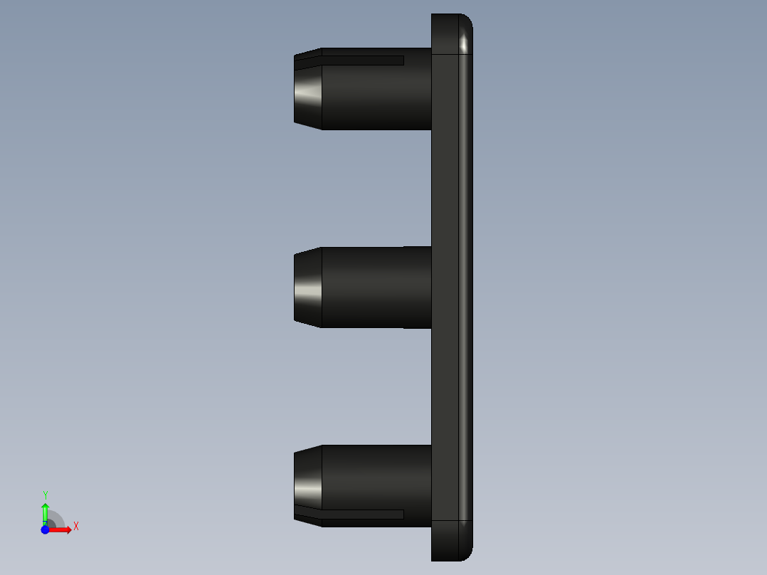 型材-BR 40X40HR COVER CAP 3842548787前视图