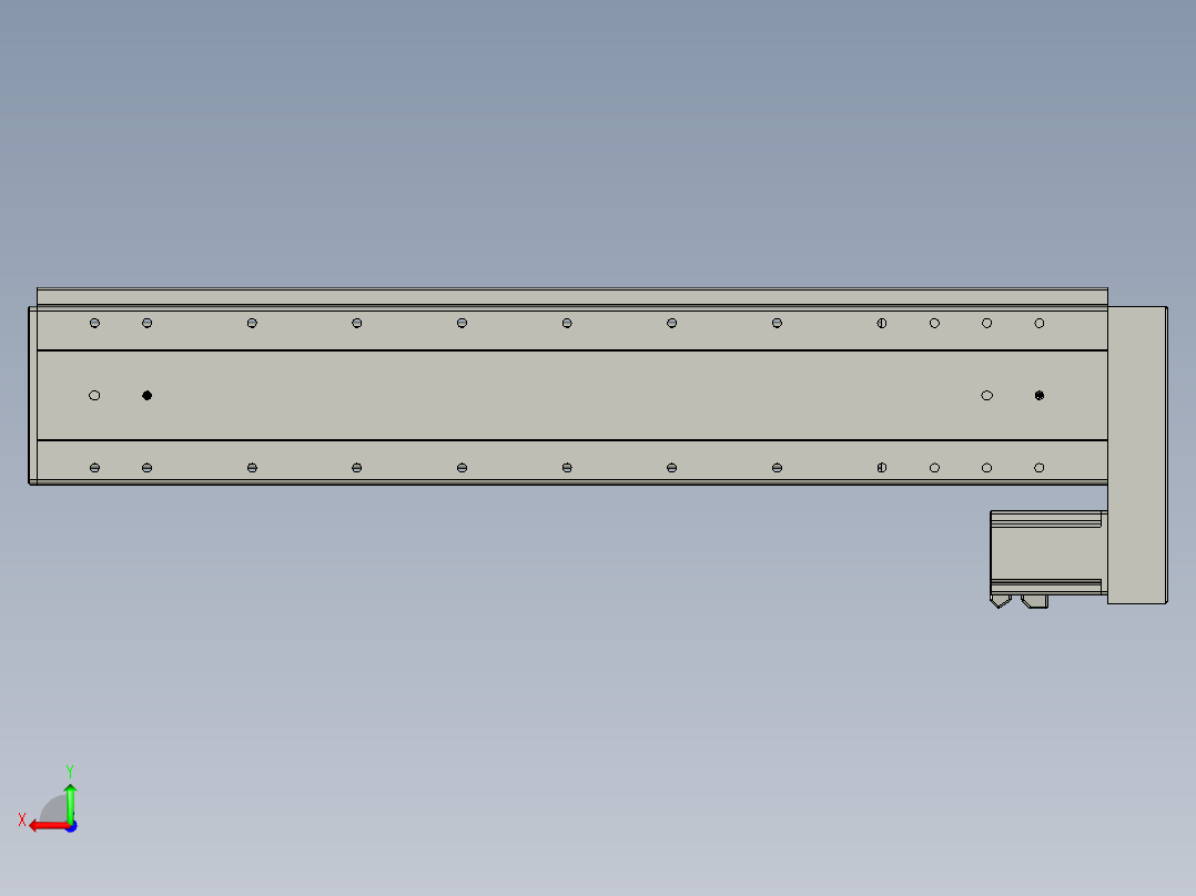 威洛博VF17-S750-BL后视图