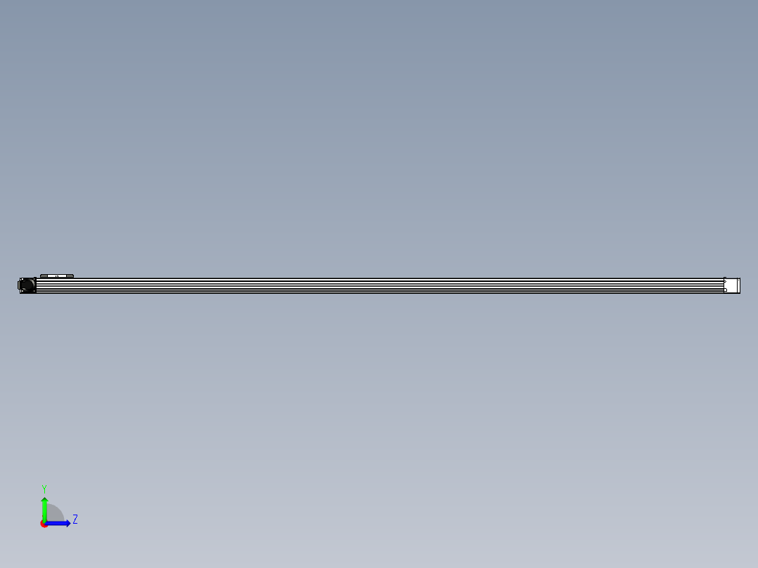 同步带滑台-欧规BC6-L120-S2700-L-P40-D3左视图