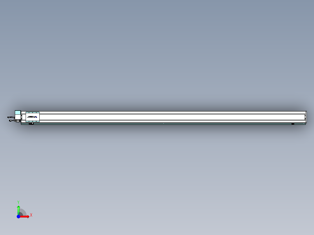 威洛博VBC同步带传动一无尘环境VBC14-L45-S3000-BRD-ZP40-C3前视图