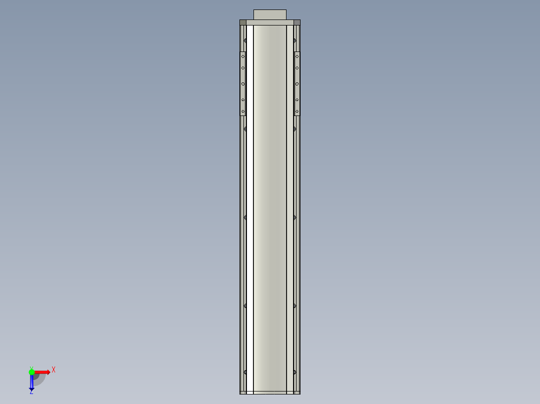 CCTL模组螺杆-TL135-S550-BM俯视图