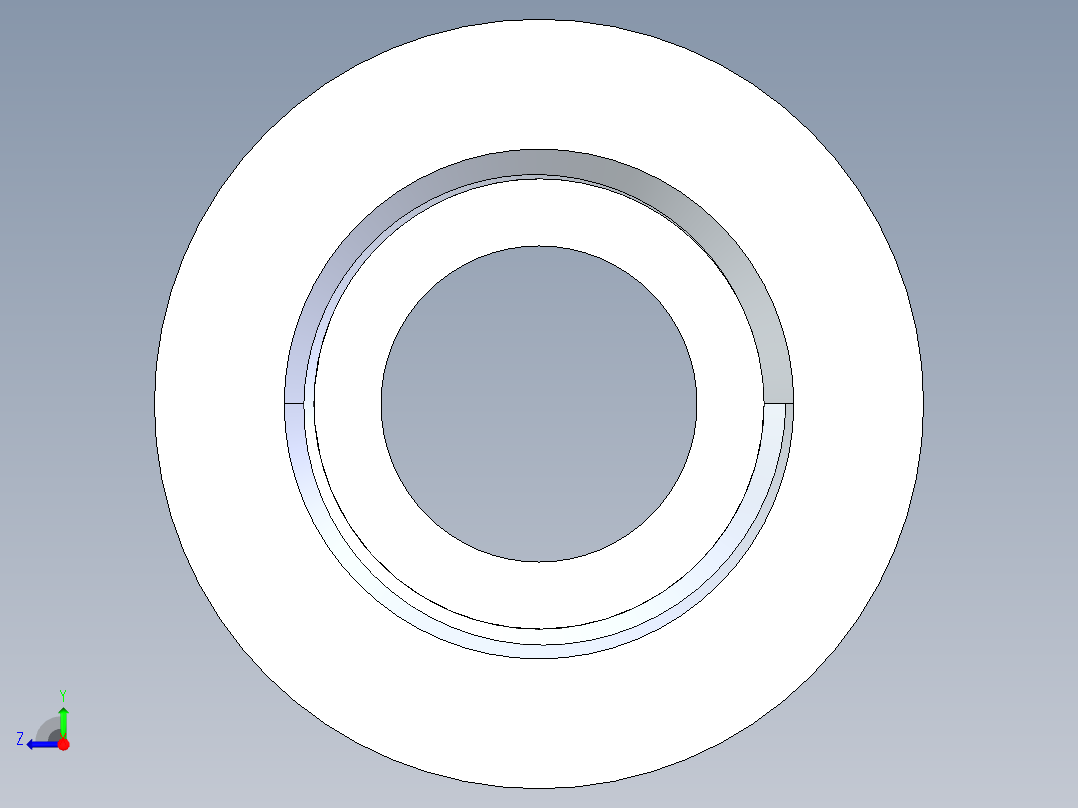 CPVC管件12-Sch80_Coupling_FPTxFPT_9830-005 _0.5in右视图
