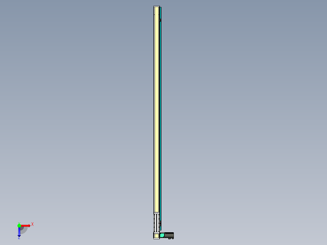 欧规系列-LB6-L130-C-S2200-BL-P40-D3俯视图