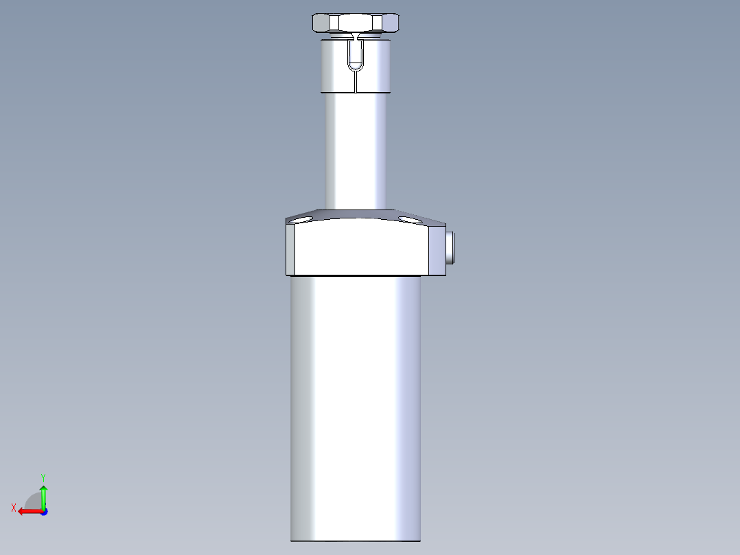 KOSMEKLHA0750-CL-Q50多系列多零件图纸模型后视图