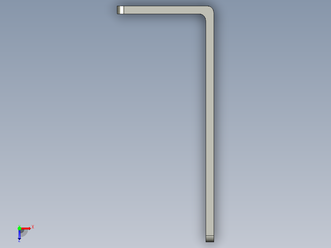 基恩士LV-S31_bracket1_kc图纸模型俯视图