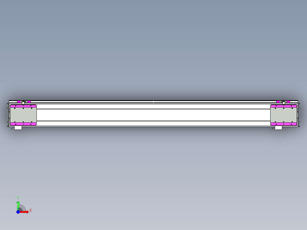 威洛博LC系列3d模型模组2LC14S1Y-S1350前视图
