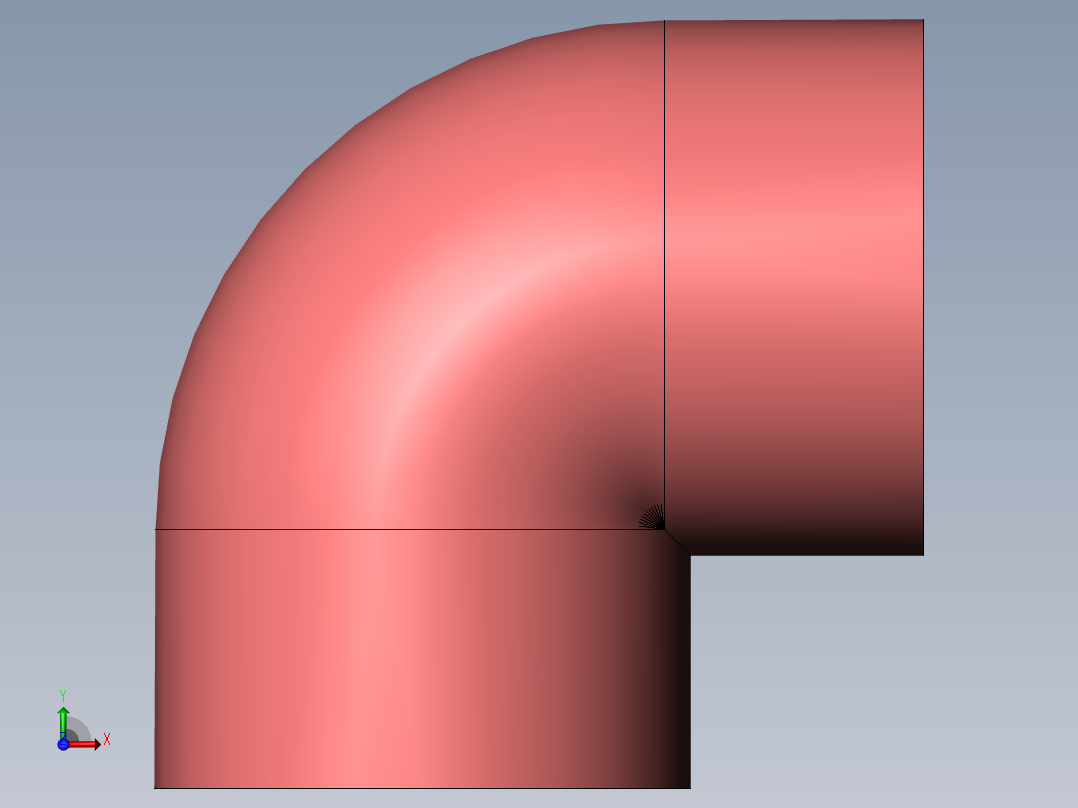 管件接头、螺纹接头、三通(57)前视图