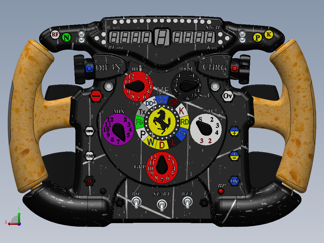 方向盘 (20)后视图