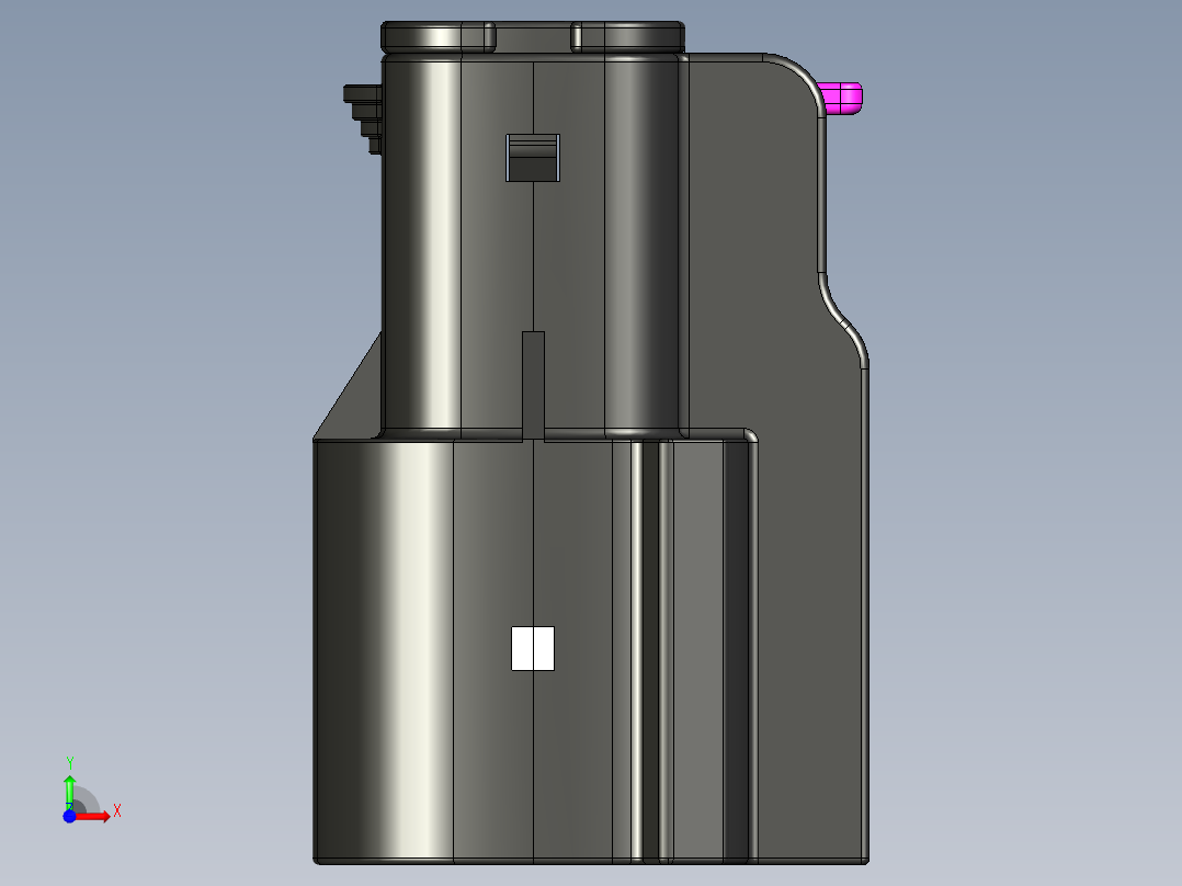 瑞克达12Pin插头-A位前视图