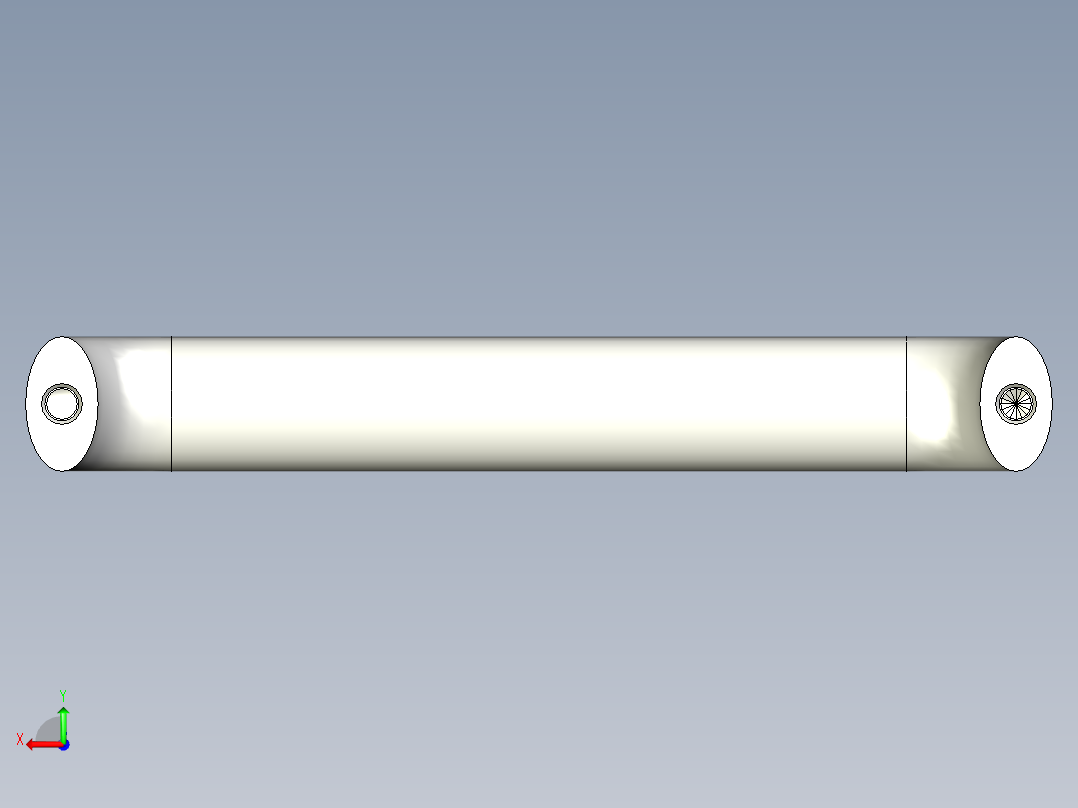 取手(鋁合金)(C)MO-3D多系列多零件图纸模型后视图