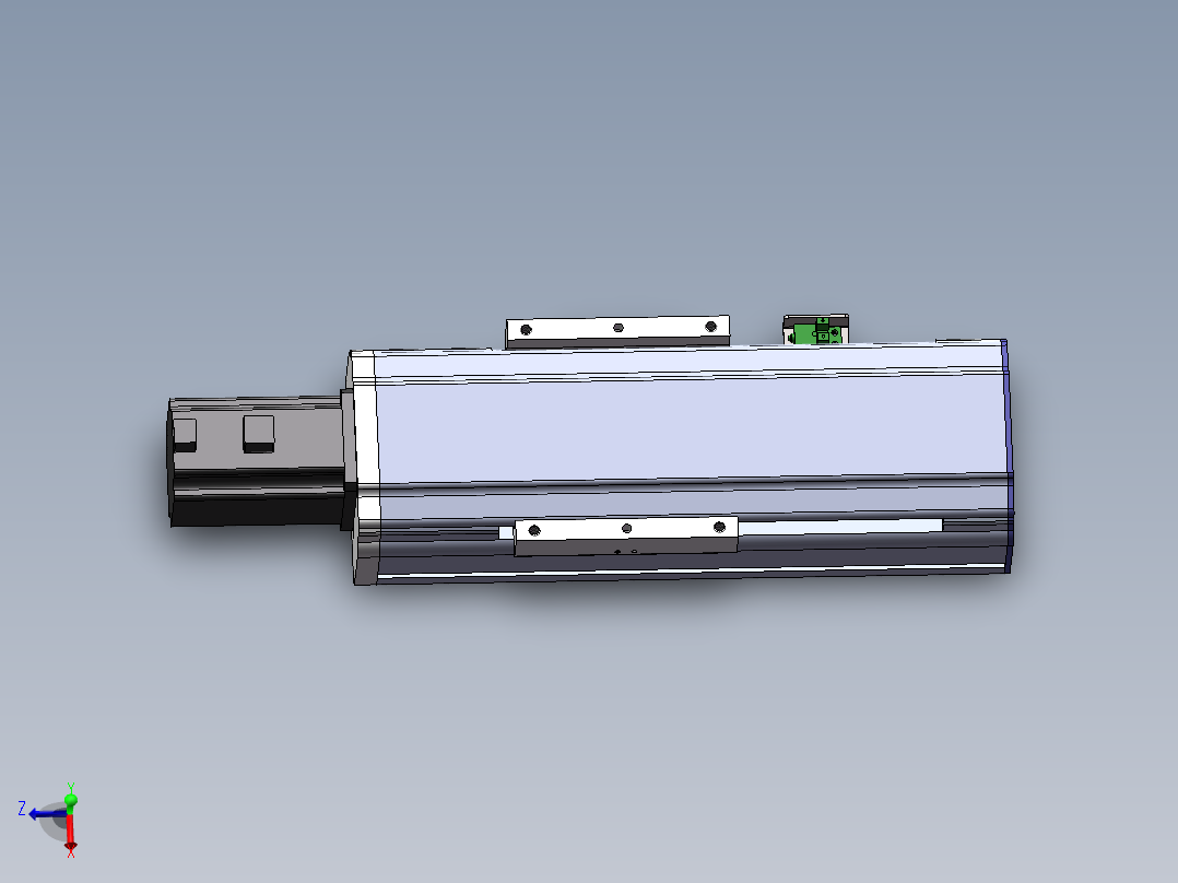 电动滑台模组SDM120直连模型
