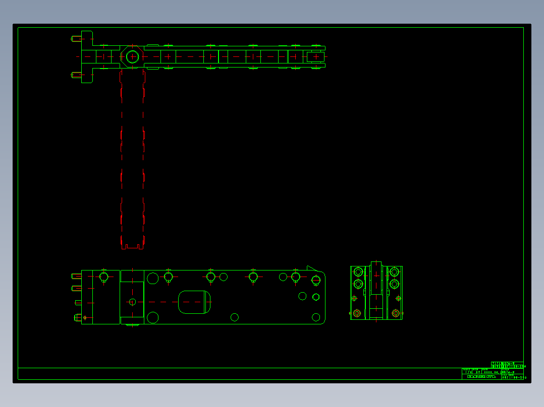 KOSMEKMRF1190-500多系列多零件图纸模型
