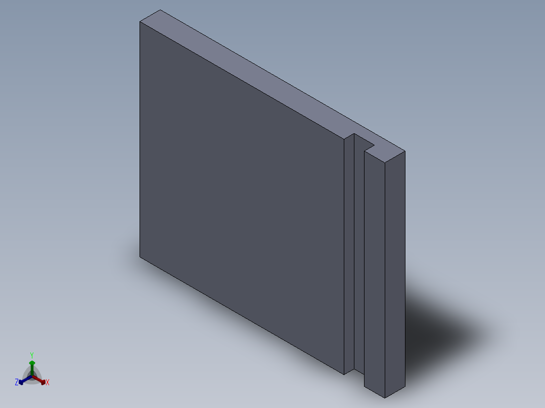 S27 运动平台正等轴测图