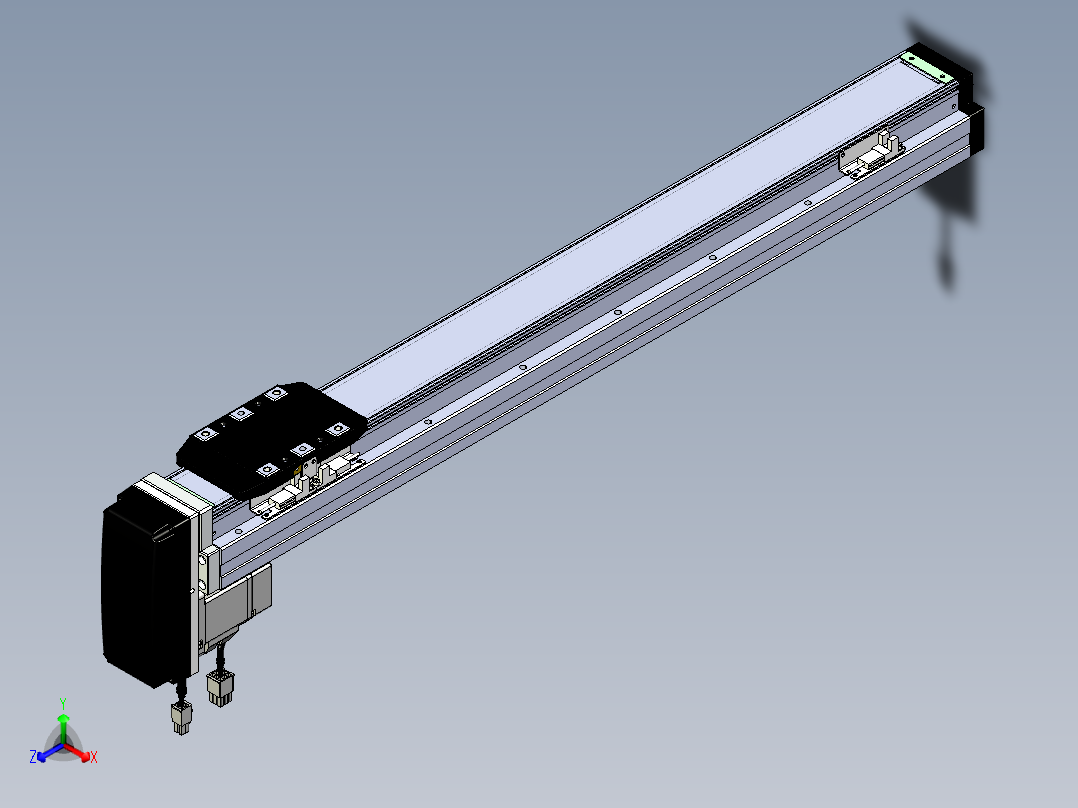 威洛博模组VGTH8-Lx-C-S600-BM-ZP20-C3正等轴测图