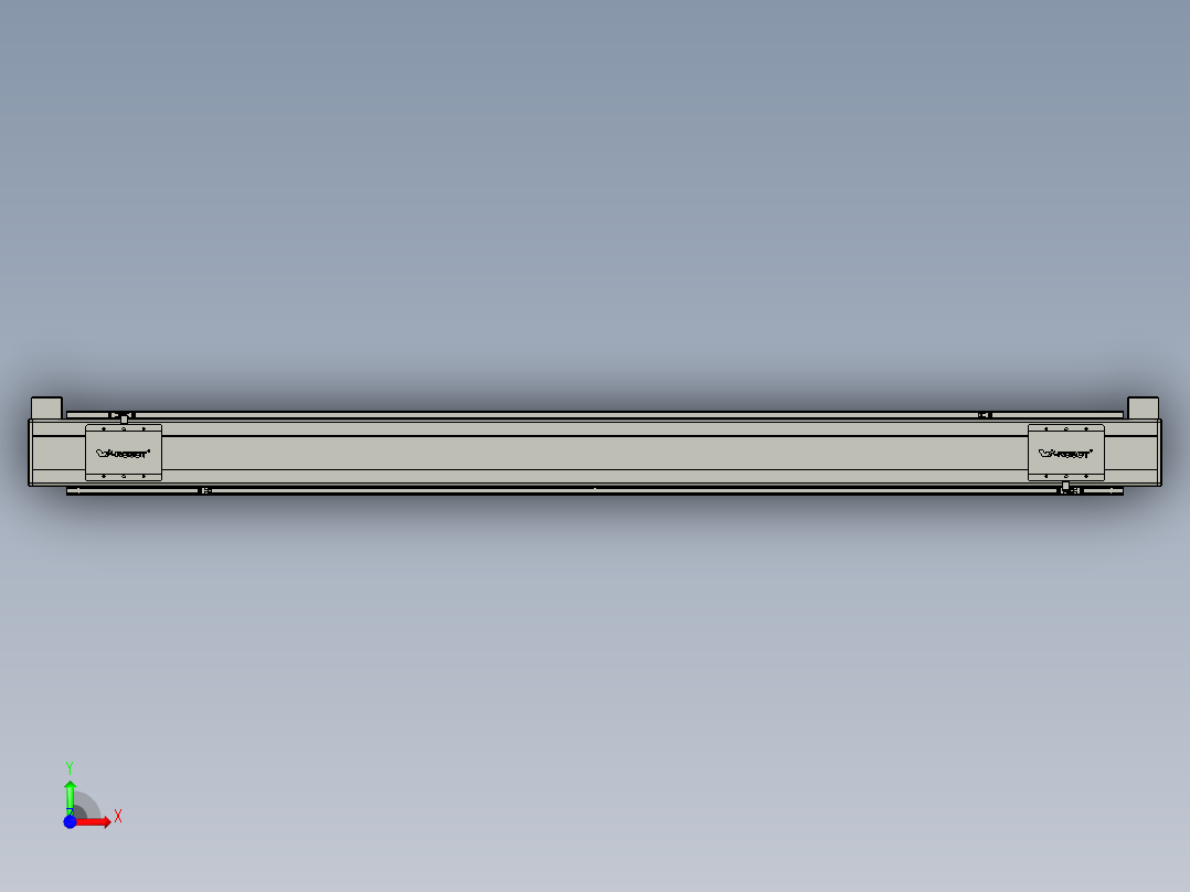 威洛博双电机滑台-VBC14S2-L50-S1800-BD-P40-C6前视图