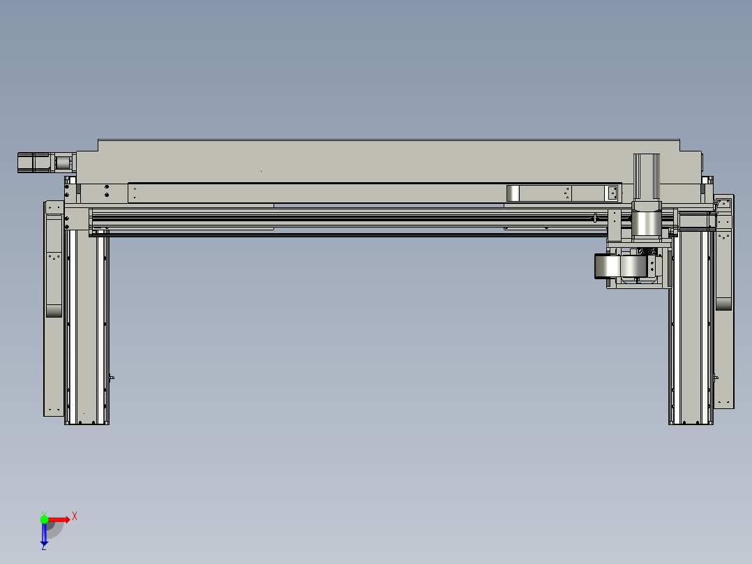 Tape automatic packing胶带自动包装机俯视图