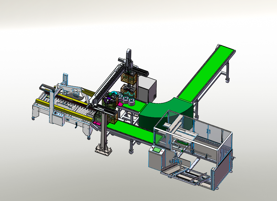 Tape automatic packing胶带自动包装机