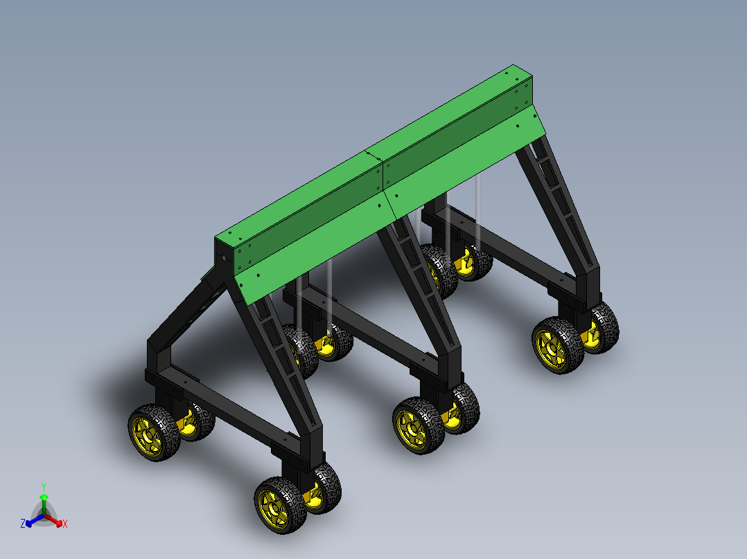 Irrigation System Robot灌溉系统机器人3D数模图纸 Solidworks设计正等轴测图