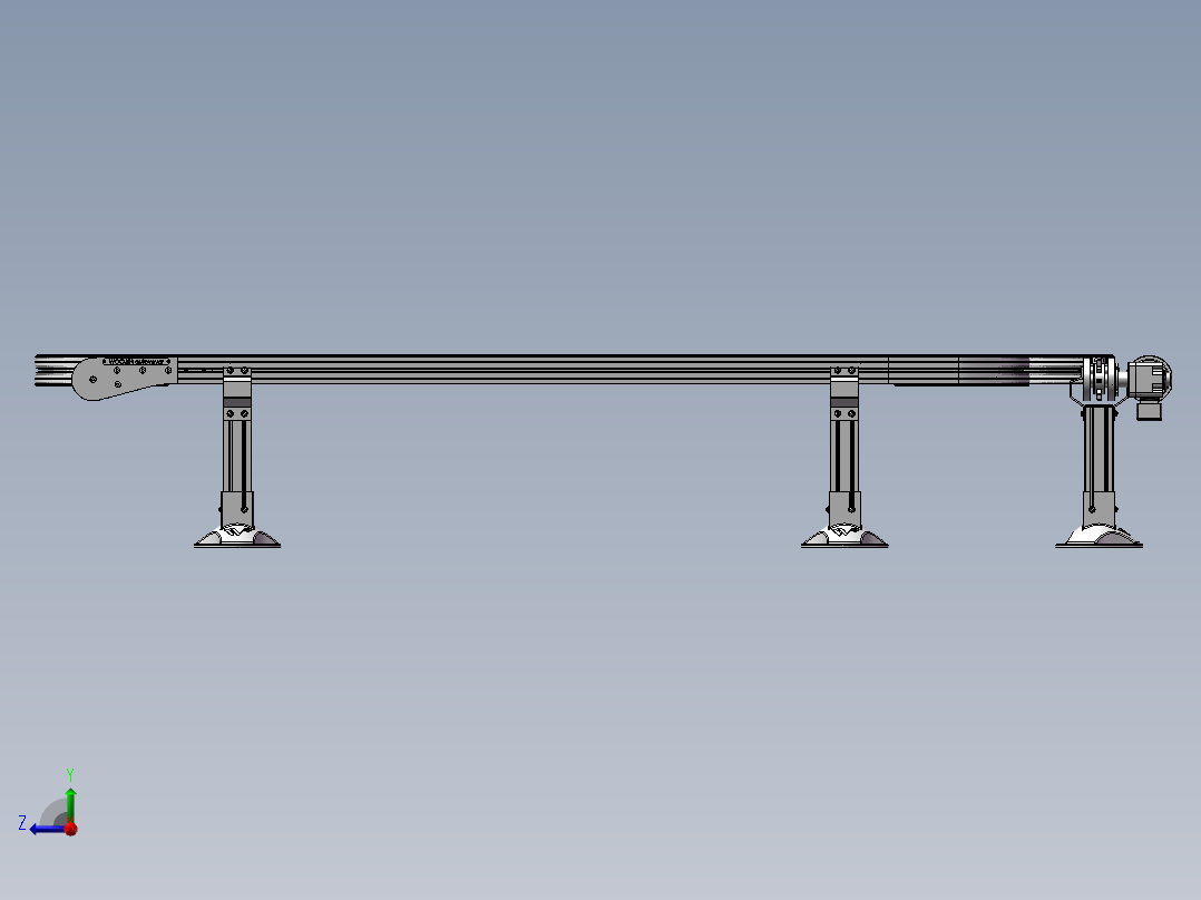 平板链条式<span style='color: red'>输送机</span>3D模