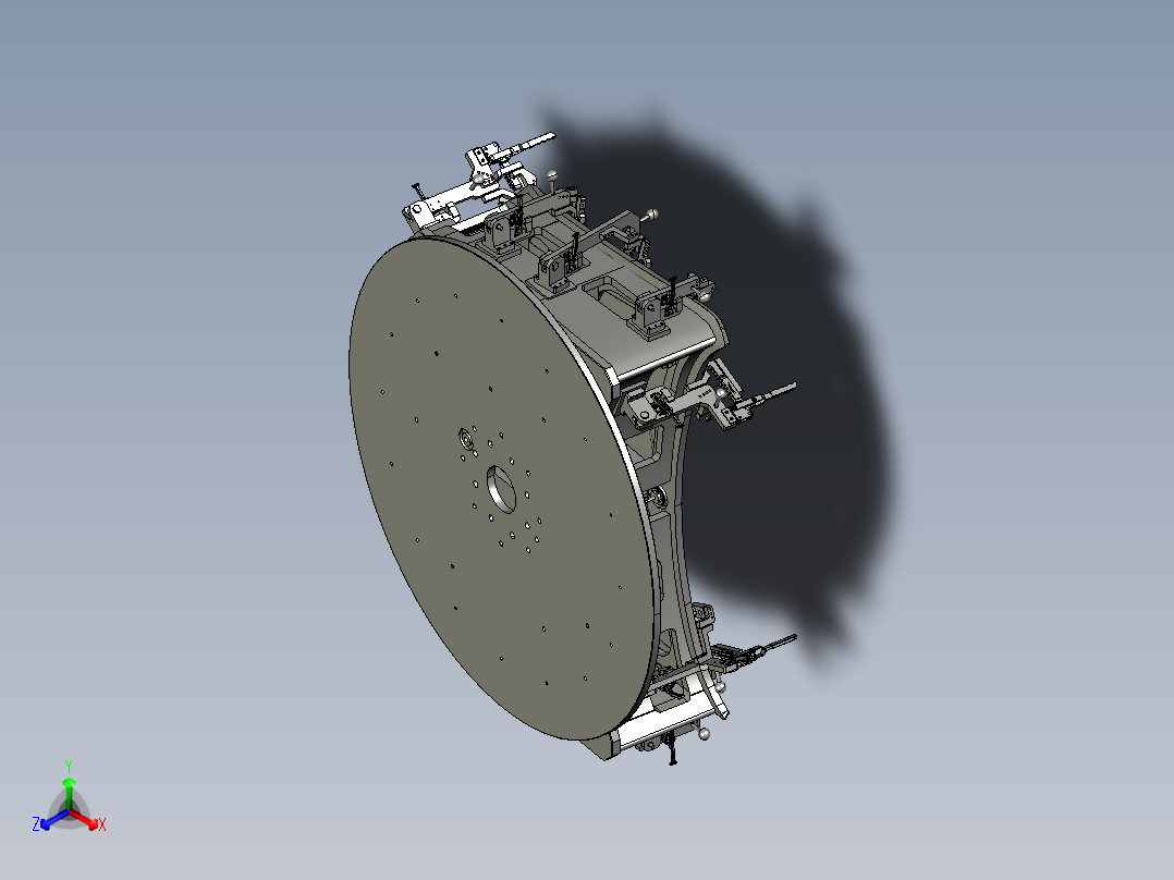 轿车前盖总成滚边胎膜模型==448350==100