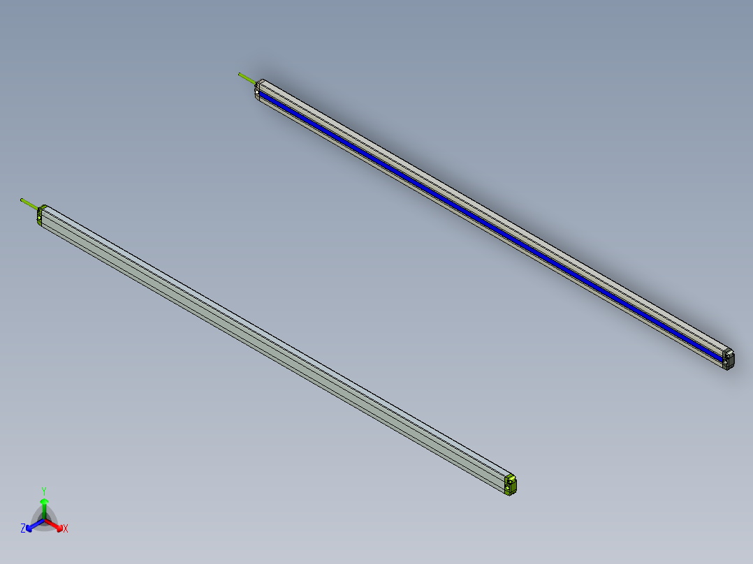 安全_区域传感器H2TLP2240_3D正等轴测图