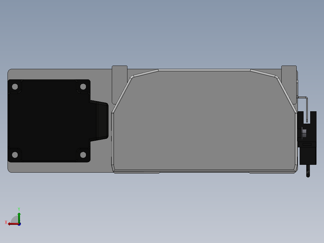 精密模组MY140-T10-1000L-BL-P40B-C4-C后视图