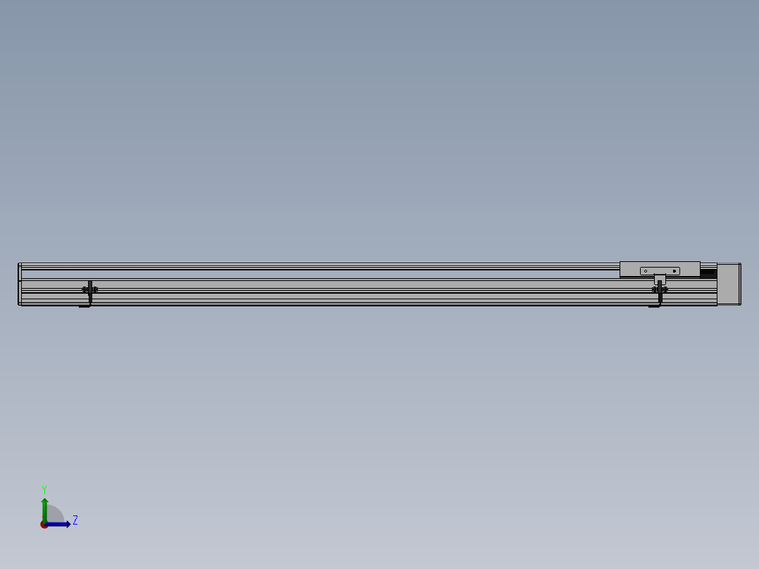 精密模组MY140-T10-1000L-BL-P40B-C4-C左视图