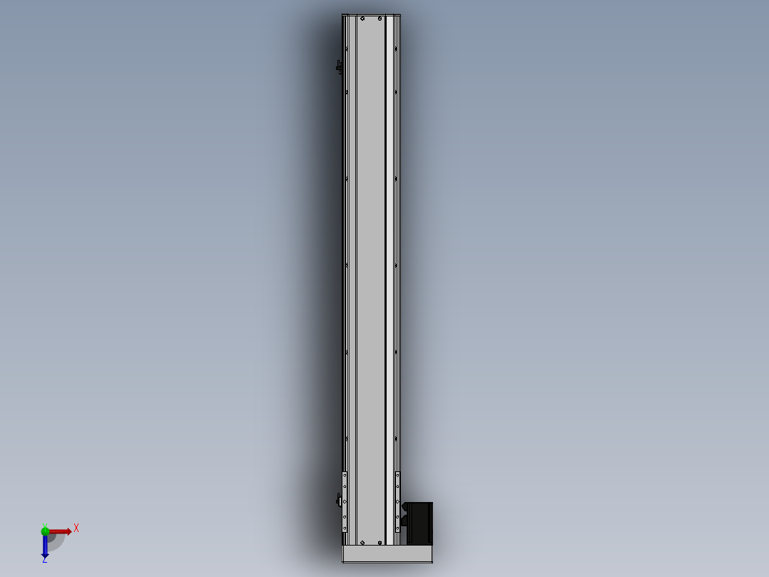 精密模组MY140-T10-1000L-BL-P40B-C4-C俯视图