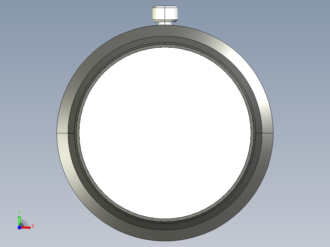 基恩士CA-LH50_kc图纸模型前视图