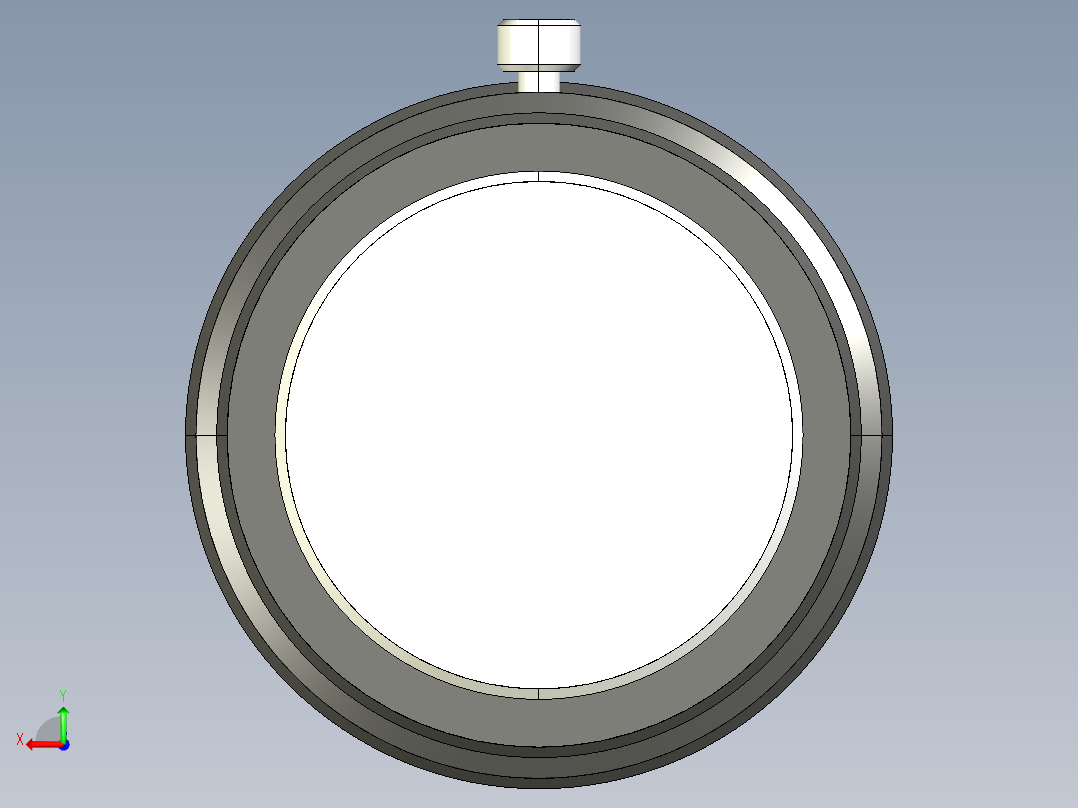 基恩士CA-LH50_kc图纸模型后视图