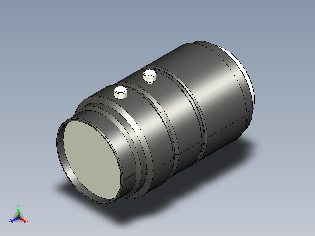 基恩士CA-LH50_kc图纸模型正等轴测图