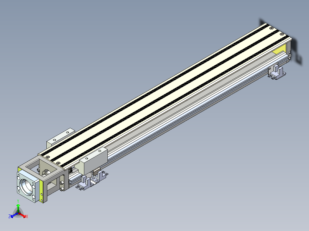模组MK6010C-500A1-F1CS2正等轴测图
