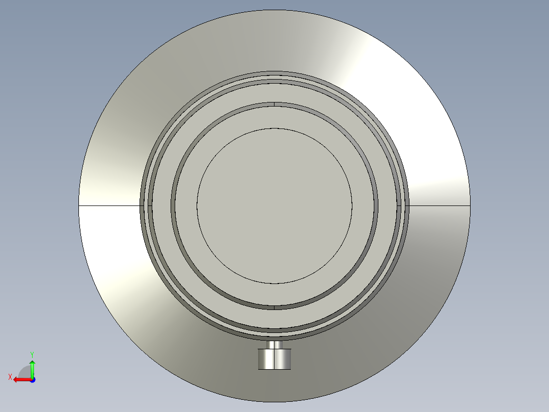 基恩士CA-LHR5_kc图纸模型后视图