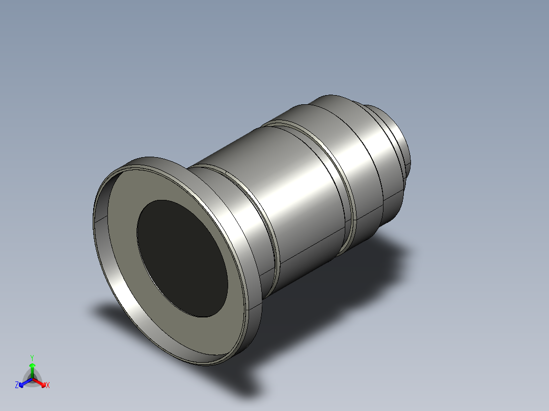 基恩士CA-LHR5_kc图纸模型正等轴测图