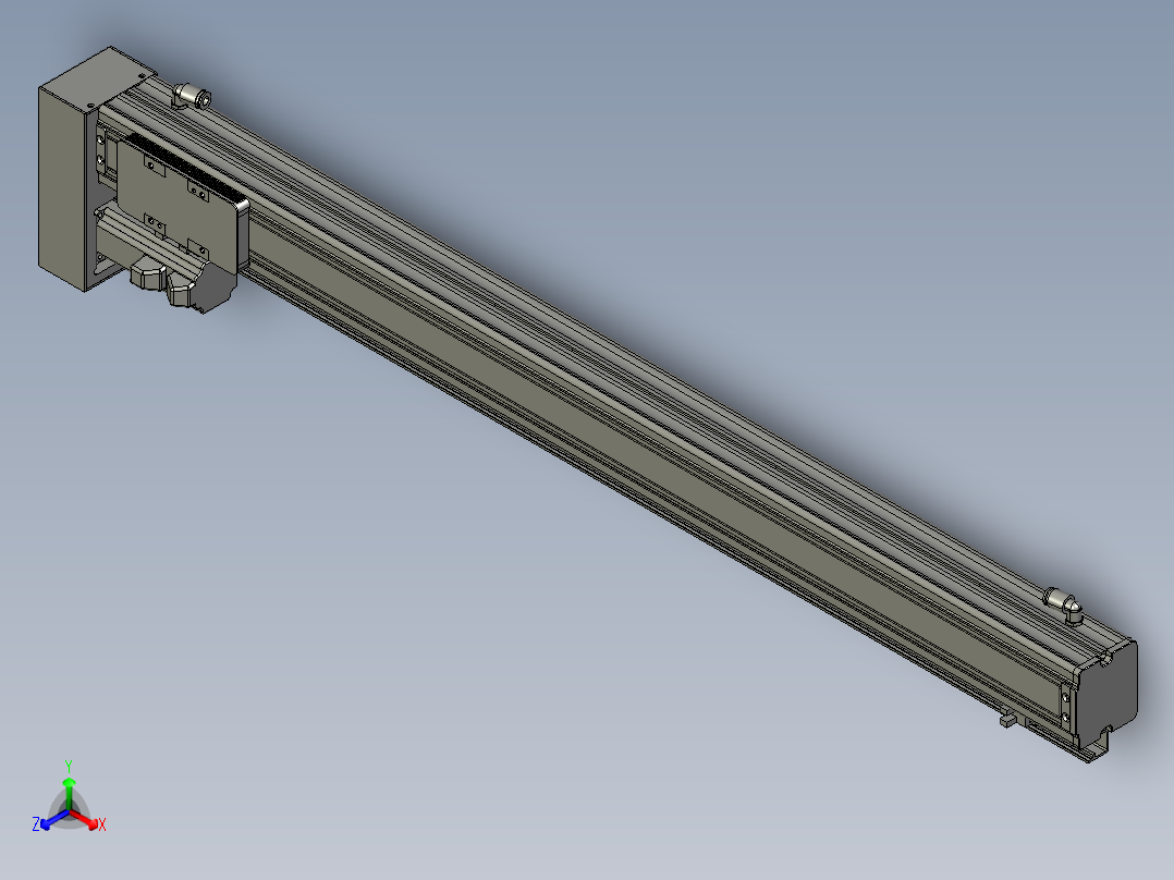 威洛博VC6-S700-BL-P10正等轴测图