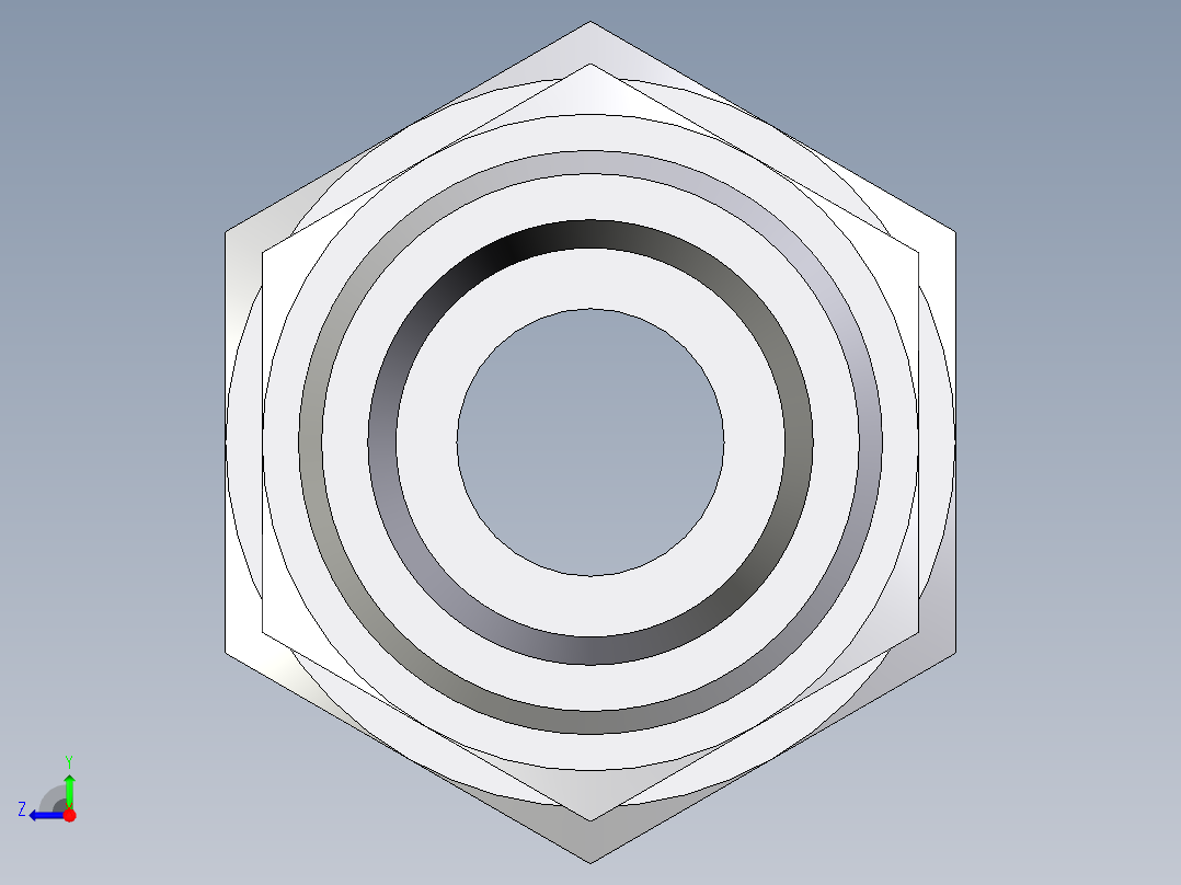 卡套式工业通用硬管接头EO_Distance_piece_adapter_DA16SOMD71右视图