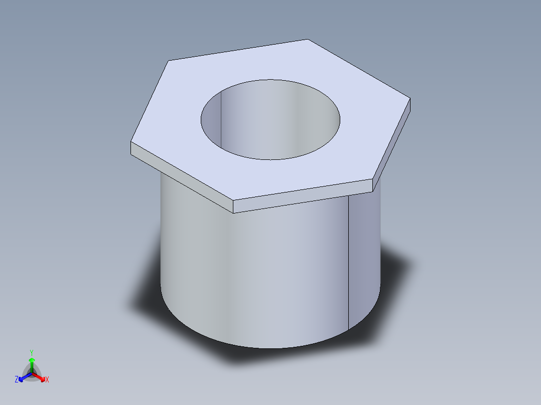 CPVC管件16-Sch80_ReducerBushing_SxSPIG_9837-167_1.25in x 0.75in正等轴测图
