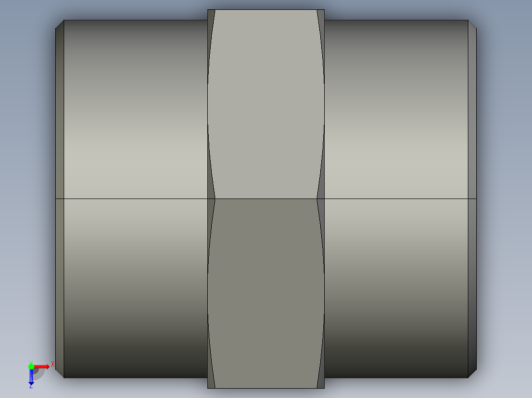 卡套式工业通用硬管接头EO Union G38S71X俯视图