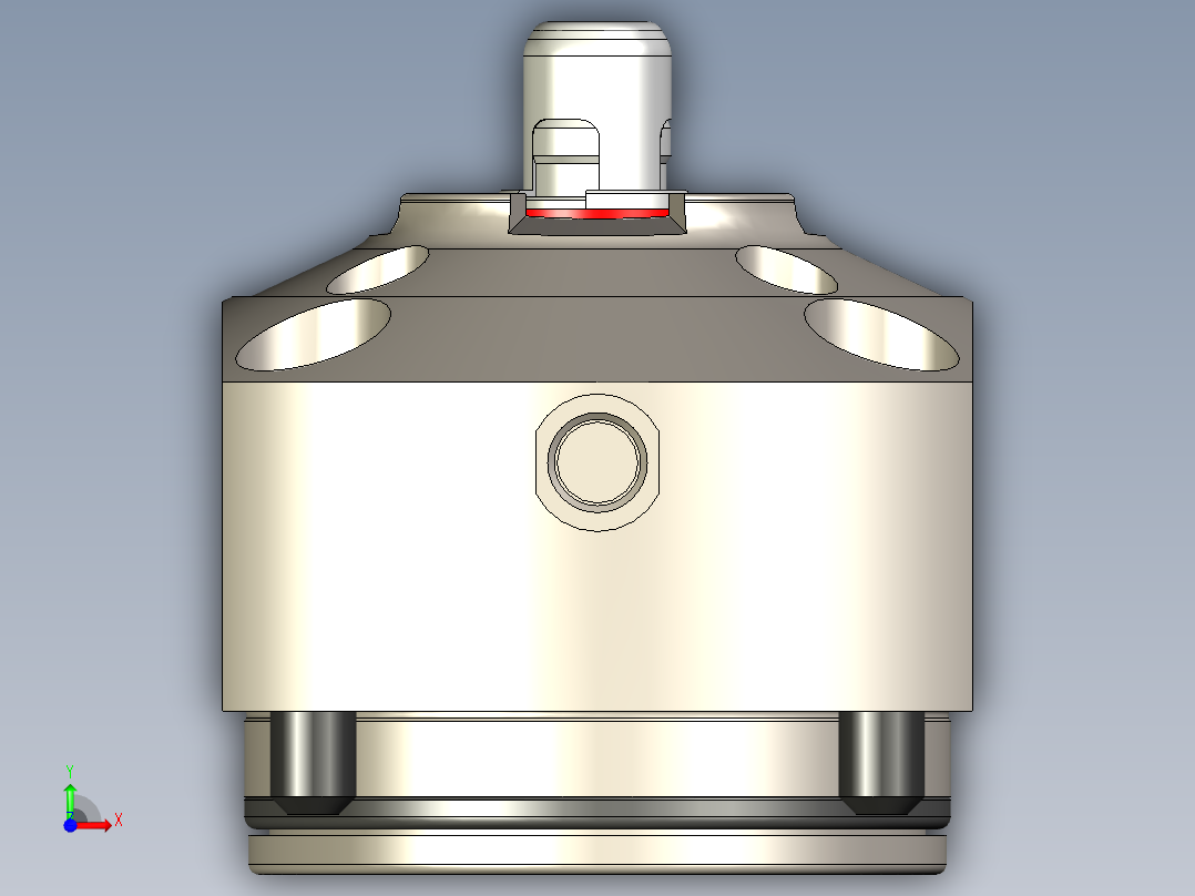 KOSMEKSFA2000-M1A-090多系列多零件图纸模型多系列多零件图纸模型前视图