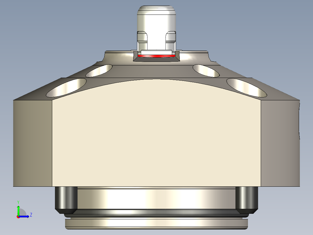 KOSMEKSFA2000-M1A-090多系列多零件图纸模型多系列多零件图纸模型左视图