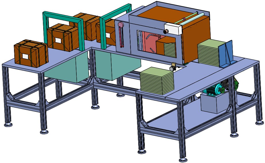 毕业设计 书本打包机（sw16可编辑+说明书）