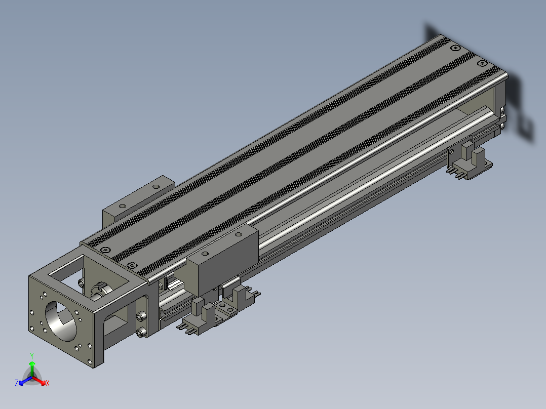 模组MK6010C-300A1-F0CS2正等轴测图